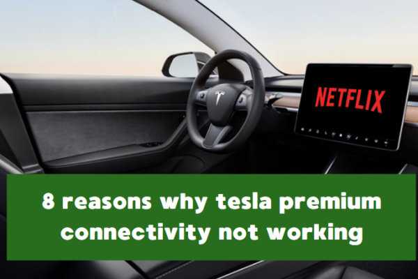 tesla premium connectivity not working